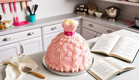 A Beginner's Guide to Making a Barbie Doll Cake with Essential Tools and Ingredients