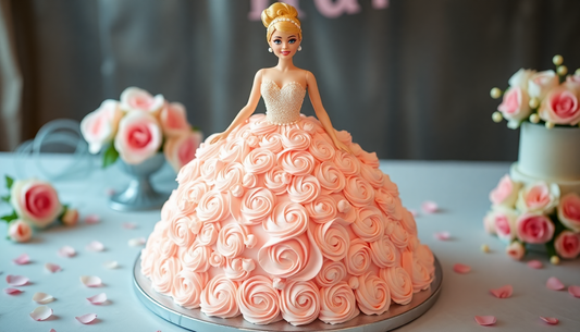 Barbie Doll Cake Designs for Birthdays, Weddings, and Kids' Parties