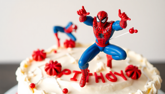 Spiderman Cake Toppers: The Perfect Finishing Touch