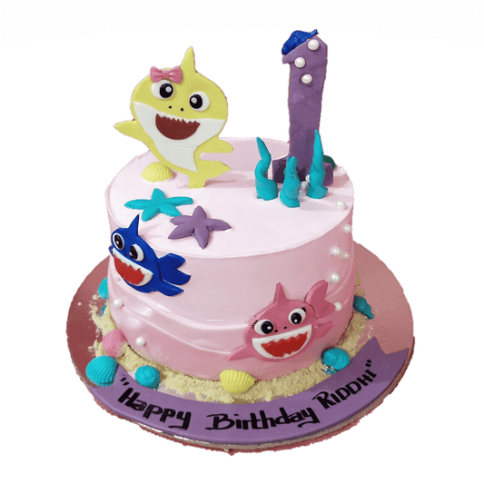 Baby-Shark-Cream-Cake