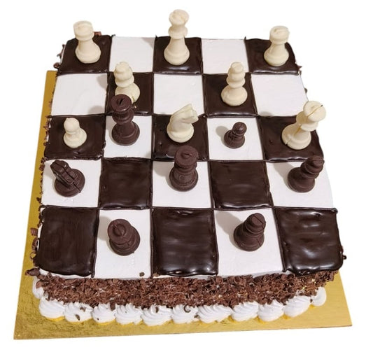 Chess Board Cake