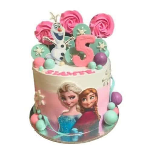 Elsa_Photo_Cake