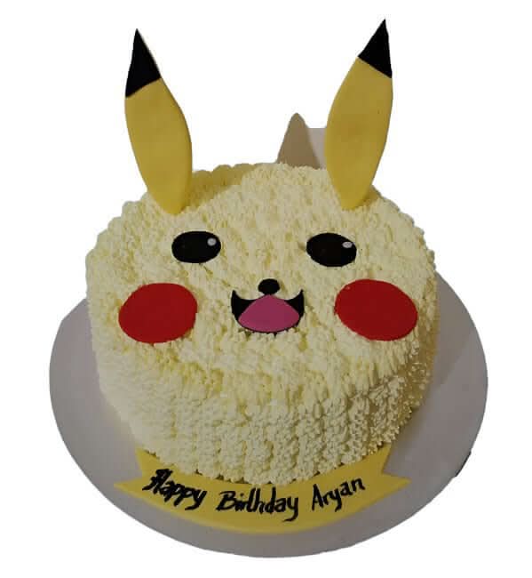 Pokemon Cream Cake