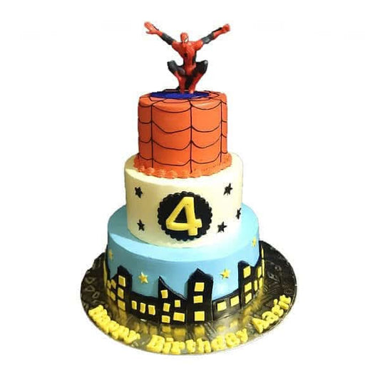 Spiderman_Birthday_Cake