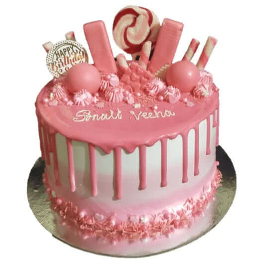 Strawberry Pearl Cake