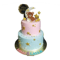 Teddy_and_Moon_Tier_Cake