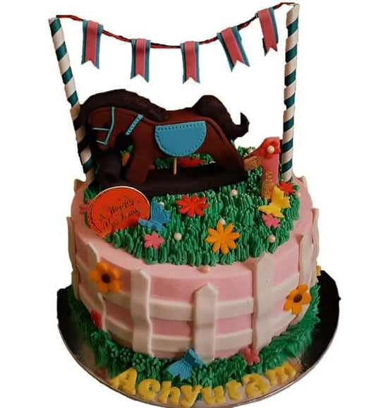 rocking-horse-cake
