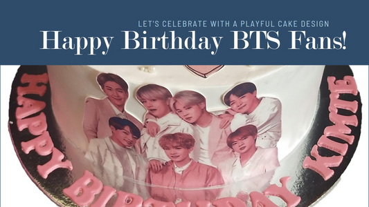 BTS Birthday Cake