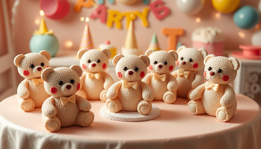 Teddy Bear Cakes: Cuddly Desserts for Kids' Parties