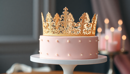 Fit for a Princess: Stunning Princess Crown Cakes