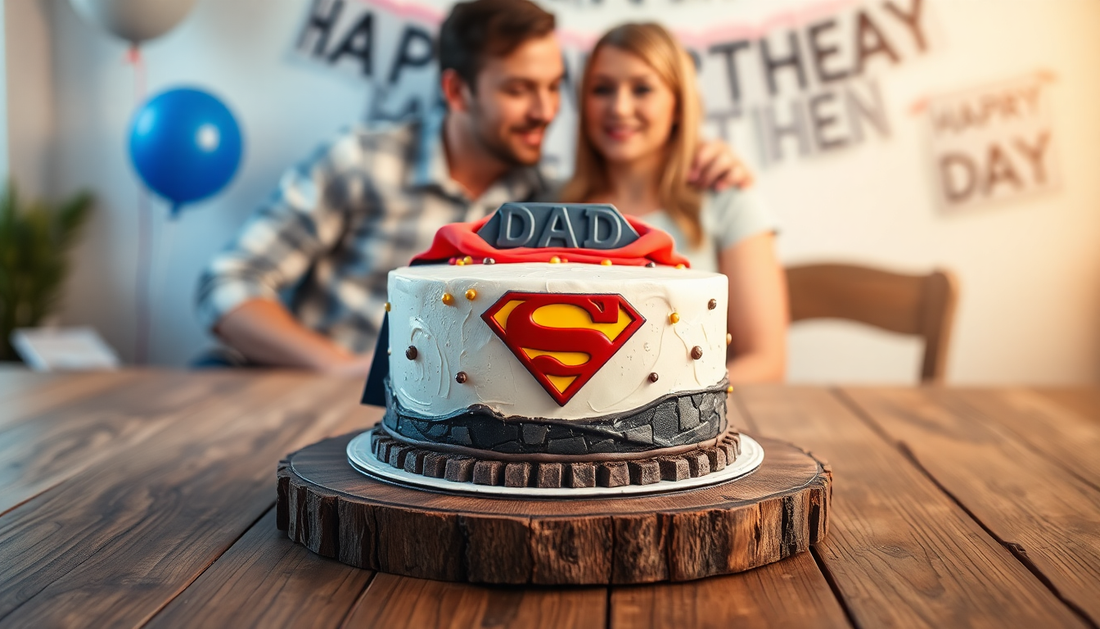 Celebrate Your Superhero Dad with the Perfect Father's Day Cake
