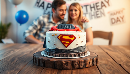 Celebrate Your Superhero Dad with the Perfect Father's Day Cake