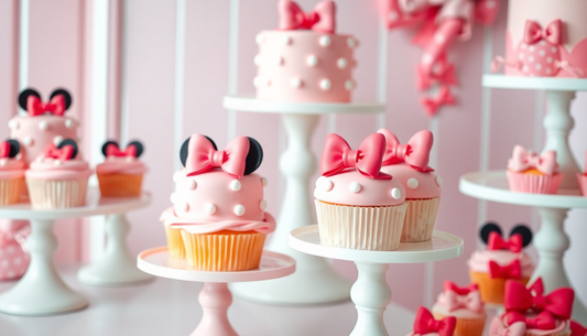 Minnie Mouse Cakes: Bow-tiful Desserts for Little Girls