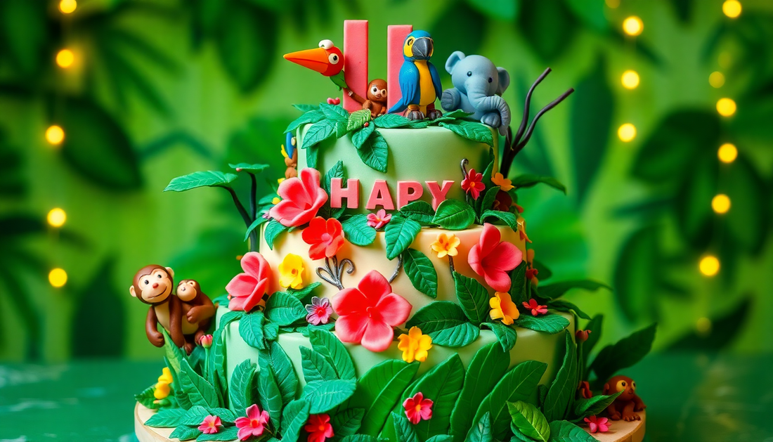 Unleash the Wild: Jungle-Themed Cakes for Unforgettable Kids' Parties