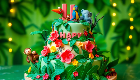 Unleash the Wild: Jungle-Themed Cakes for Unforgettable Kids' Parties