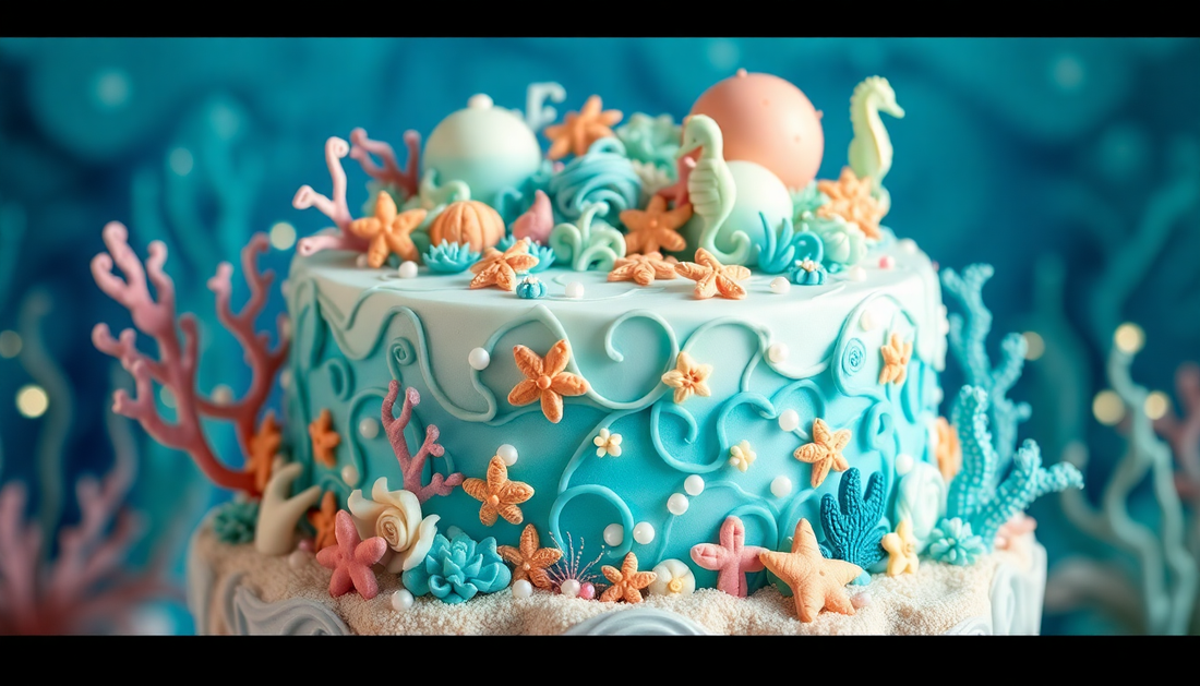Mermaid Cakes: Under the Sea Inspiration for Ocean Lovers