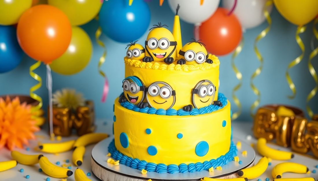 Minion Theme Cakes: Banana-tastic Fun for Kids' Parties