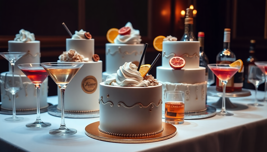 Liquor Theme Cakes: A Sophisticated Twist on Celebrations