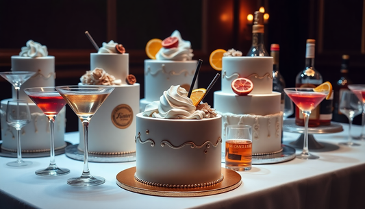 Liquor Theme Cakes: A Sophisticated Twist on Celebrations