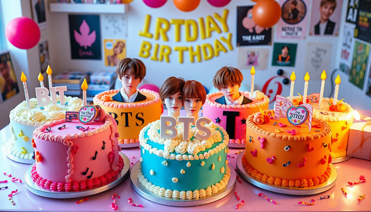 Celebrating BTS' Birthday with K-Pop Inspired Cakes