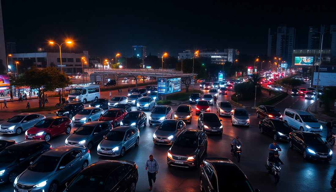 Midnight Surprises: Navigating Whitefield Traffic