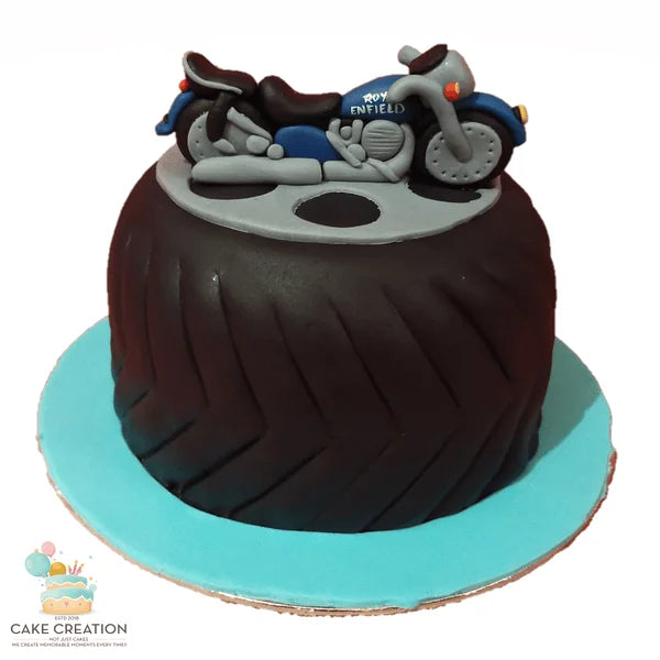 Bike Theme Cake