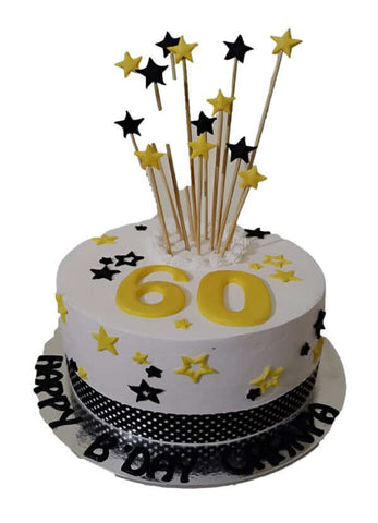 60th Birthday Cake