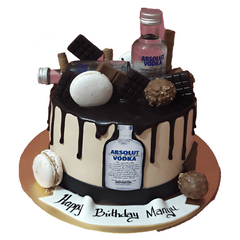 Absolut Vodka Cake