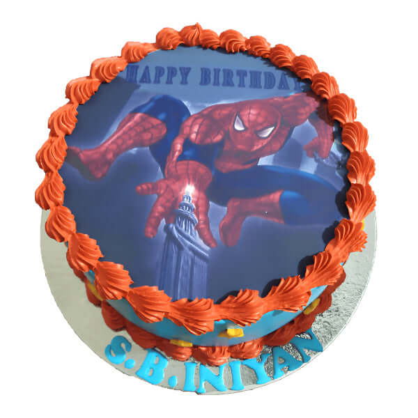 Amazing-Spiderman-Photo-Cake