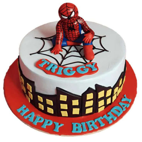 Awesome Spiderman Cake