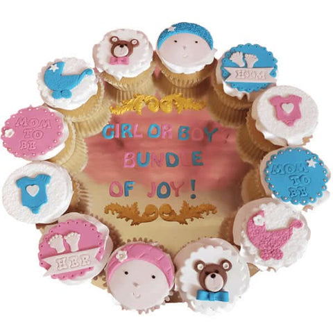 Baby Shower Cupcakes