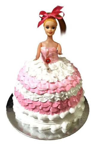 Barbie Doll Cake