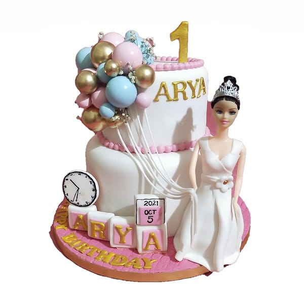 Baribe Doll Baloon Cake