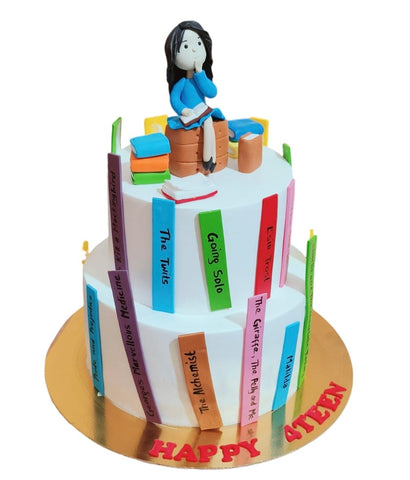 Book Theme Cake - View 2