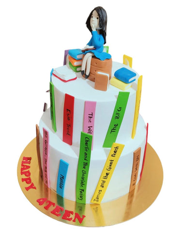 Book Theme Cake - View 3