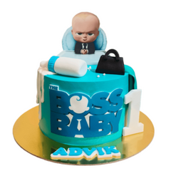 Boss Baby Cream Cake