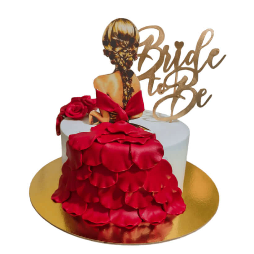 Bridal_Gown_Theme_Cake