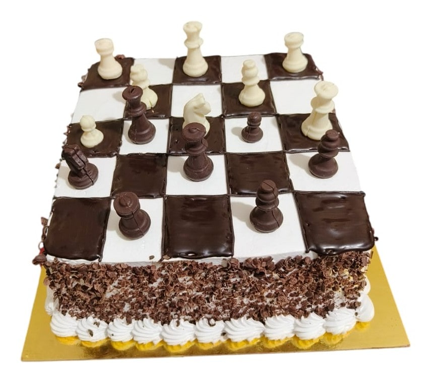 Chess Board Cake - View 2
