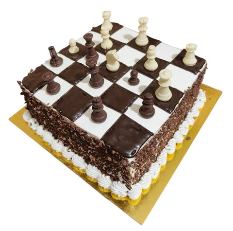 Chess Board Cake - View 3