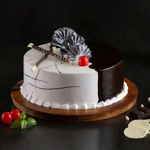 Choco Vanilla Cream Cake - View 4