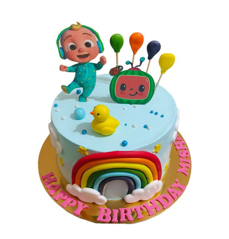 Cocomelon Photo Cake