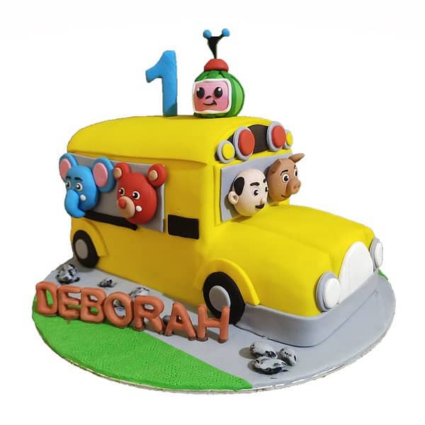 Cocomelon Bus Cake