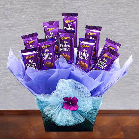 Dairy Milk Chocolate Basket 