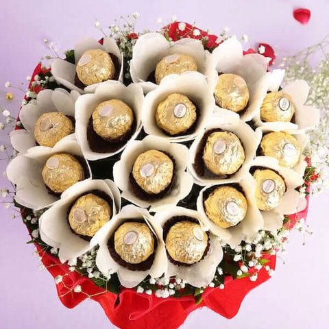 Delightful Ferrero Rocher Bunch - View 2