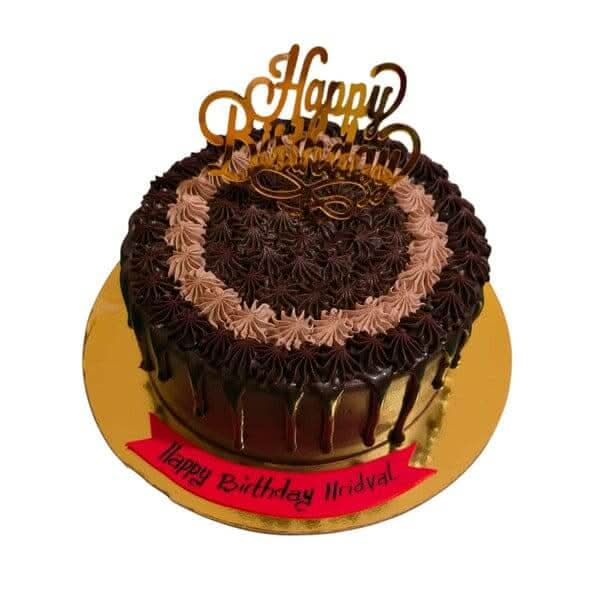 Double Dose Chocolate Truffle Cake_2