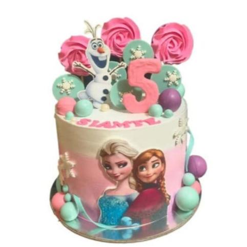 Elsa Photo Cake