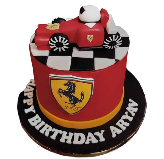 Ferrari Car Cake