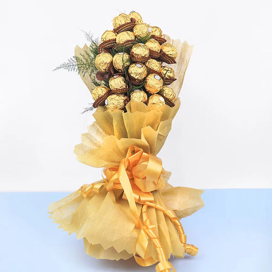 FerreroRocherChocolateCandyBouquet_1