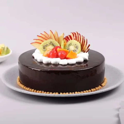 Fruit Infused Chocolate Cake - View 2