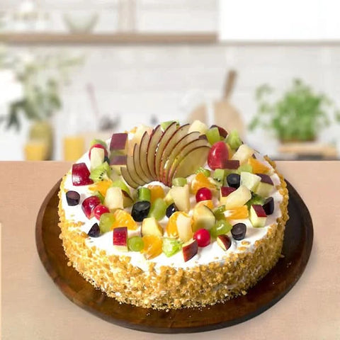 Fruity Crunchy Cream Cake
